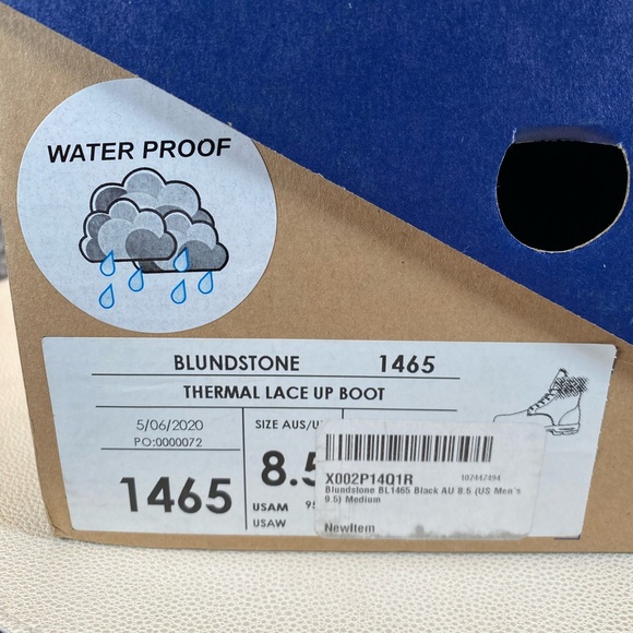 Blundstone 1465 Winter Boots Lace up Men’s US 9.5 - Picture 10 of 11